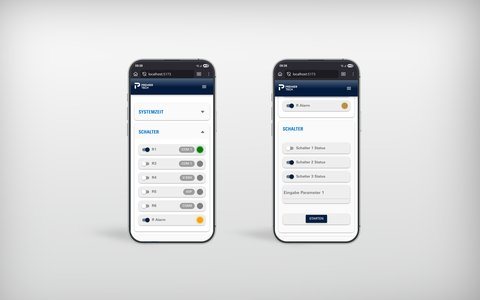 Entwicklung Vue WebApp für Mikrocontroller - VueJS WebApp-Frontend als Administration für elektronische Steuerungen