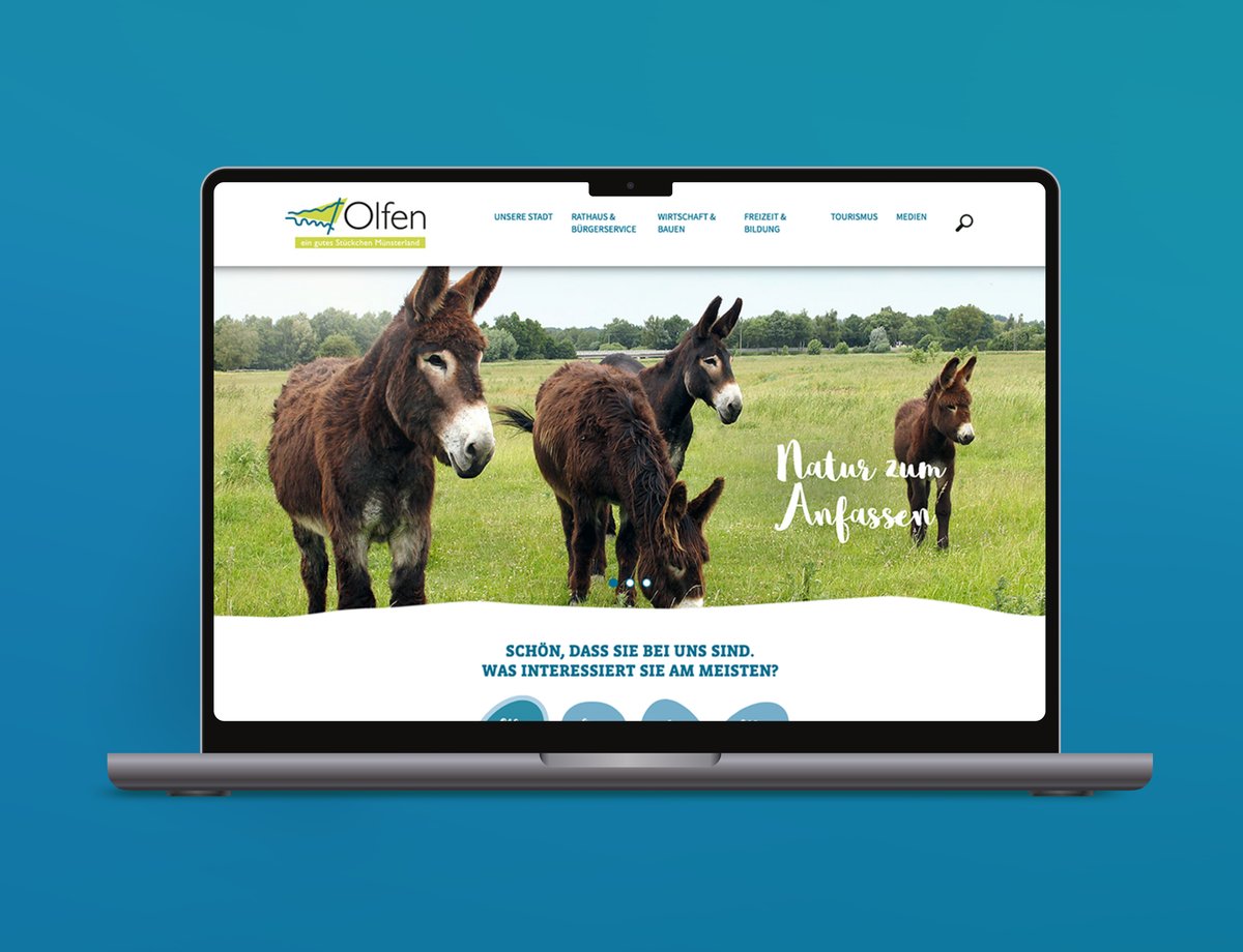 TYPO3 CMS Website digitale Stadt Olfen TYPO3 CMS Website digitale Stadt Olfen